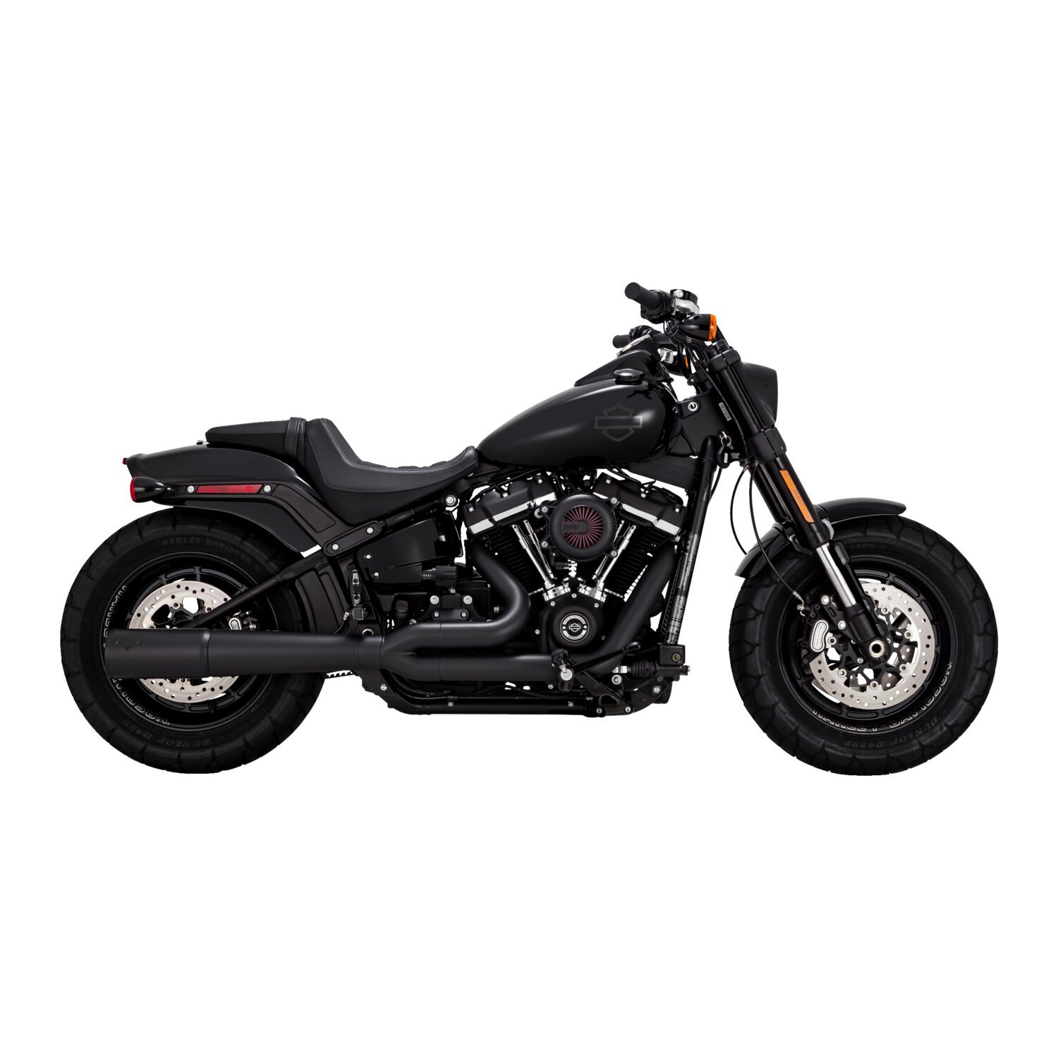 Vance & Hines, 2-1 pro pipe PCX exhaust, Black, Matte