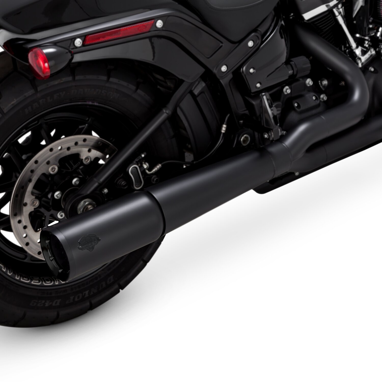 Vance & Hines, 2-1 pro pipe PCX exhaust, Black, Matte