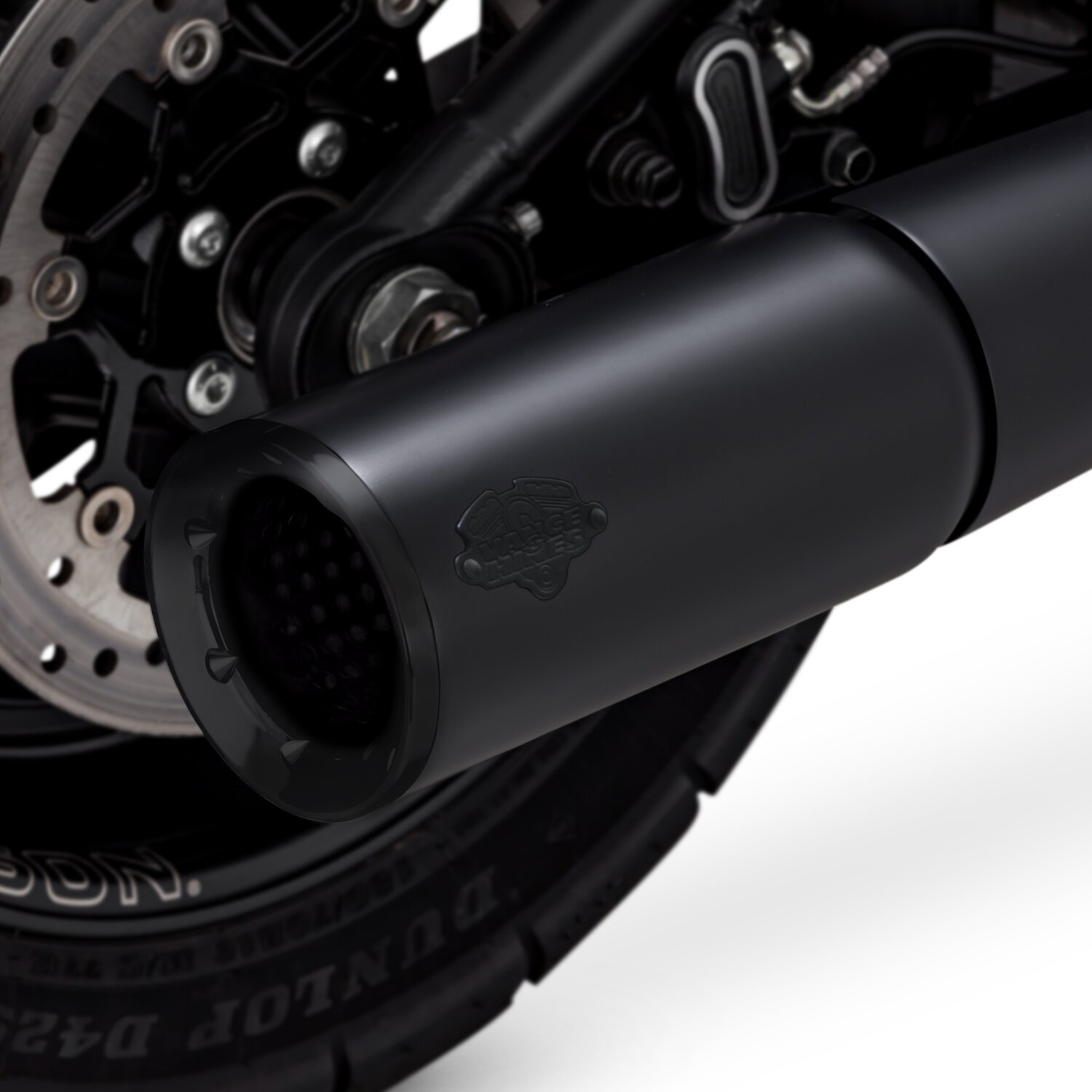 Vance & Hines, 2-1 pro pipe PCX exhaust, Black, Matte