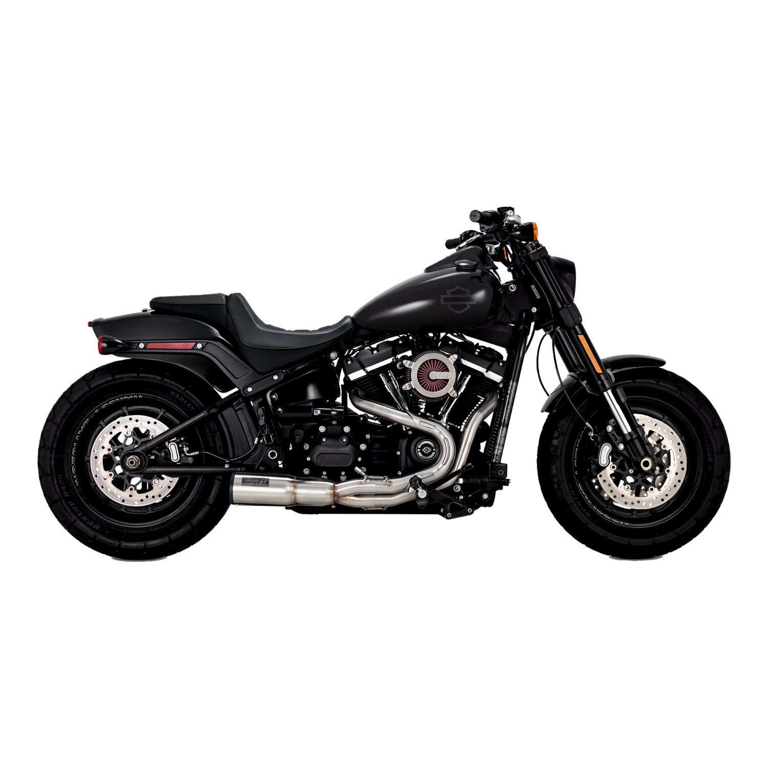 Vance & Hines, 2-1 hi-output PCX exhaust, Black, Matte