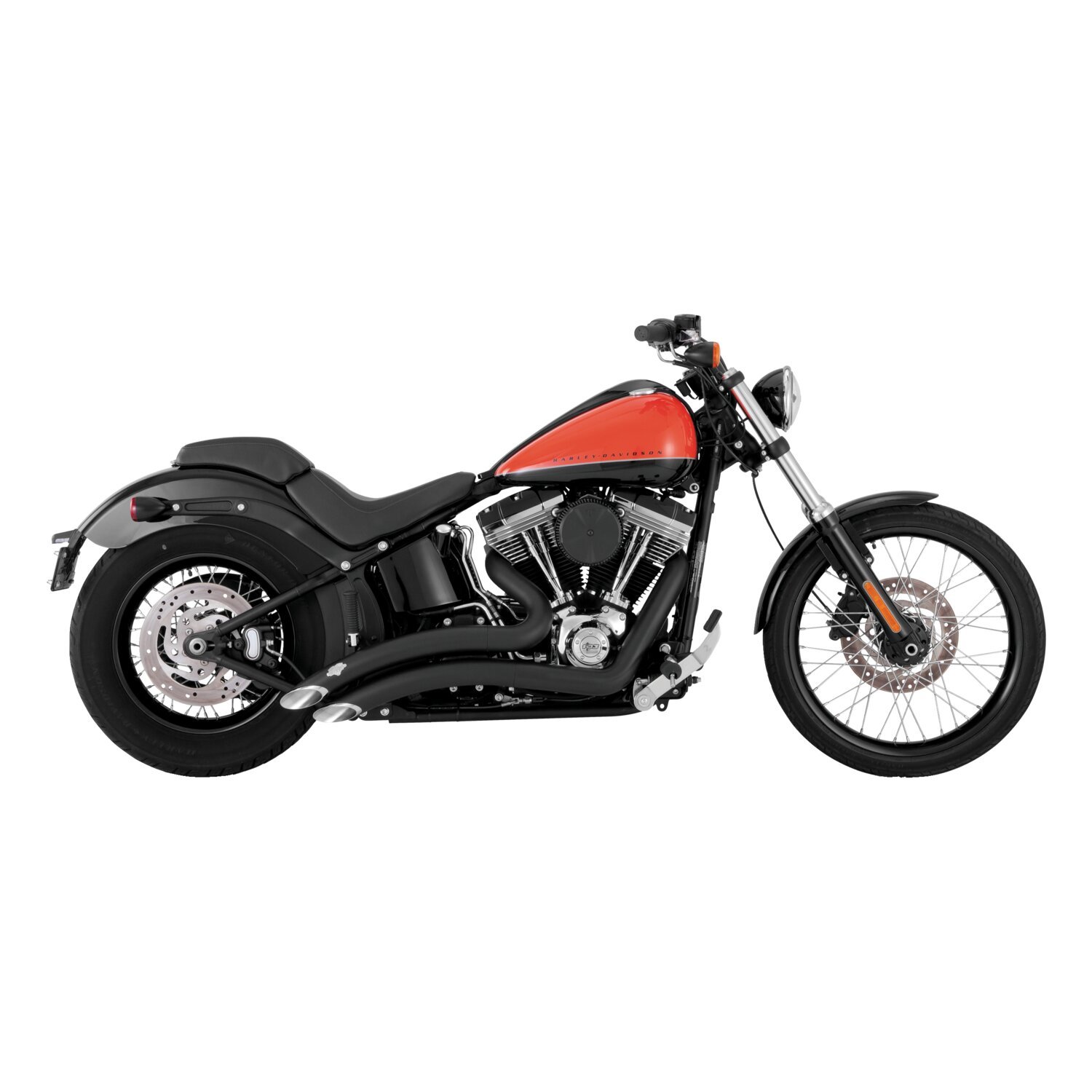 Vance & Hines, Big radius PCX exhaust, Black, Matte