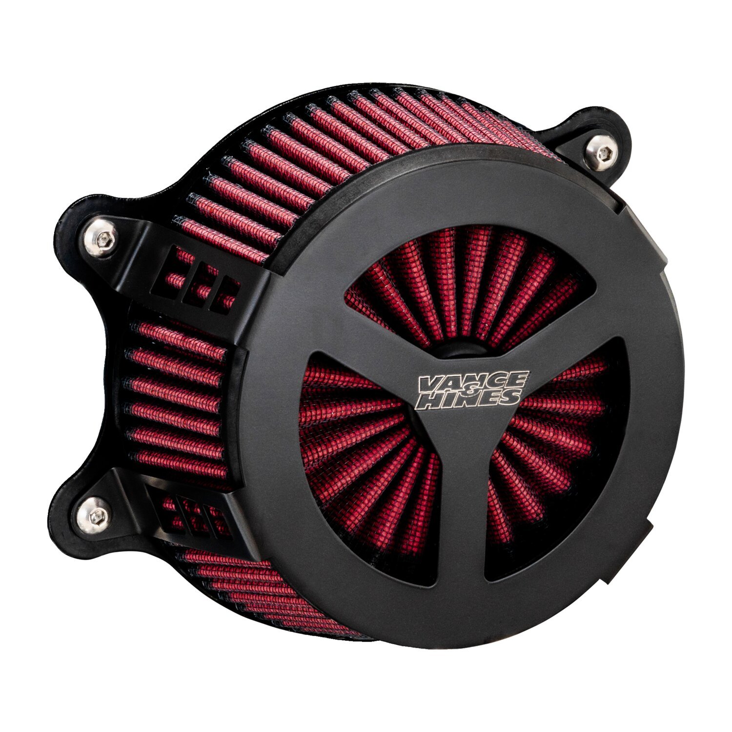 Vance & Hines, VO2 radiant III air intake, Black, Matte