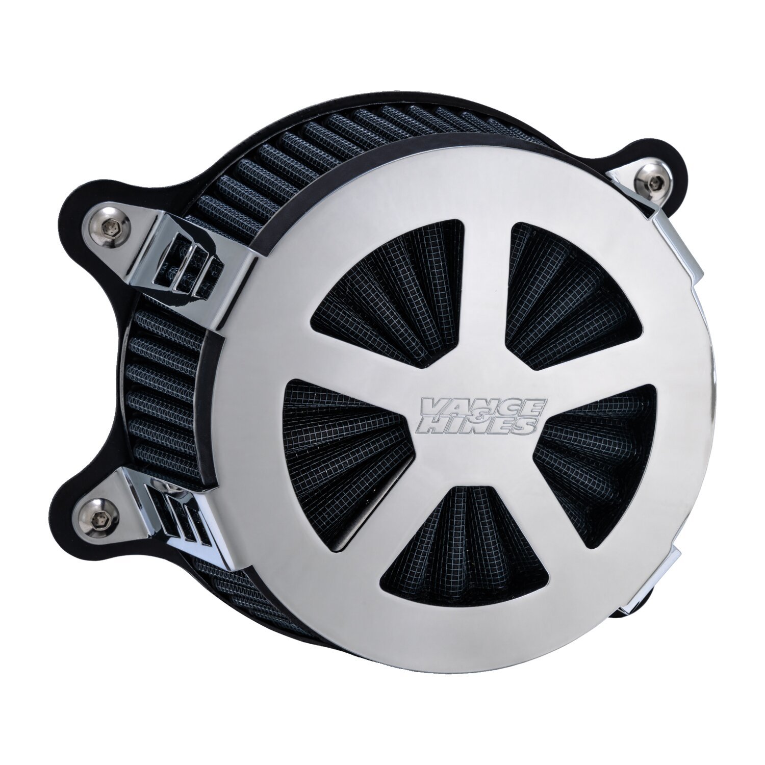 Vance & Hines, VO2 Radiant V air intake, Chrome