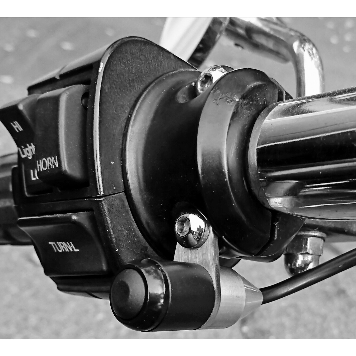 Riverside, handlebar ON-OFF switch kit, Black