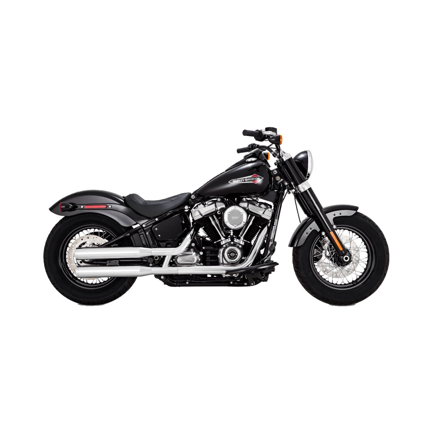 Vance & Hines, Eliminator 300 slip-on PCX mufflers, Chrome