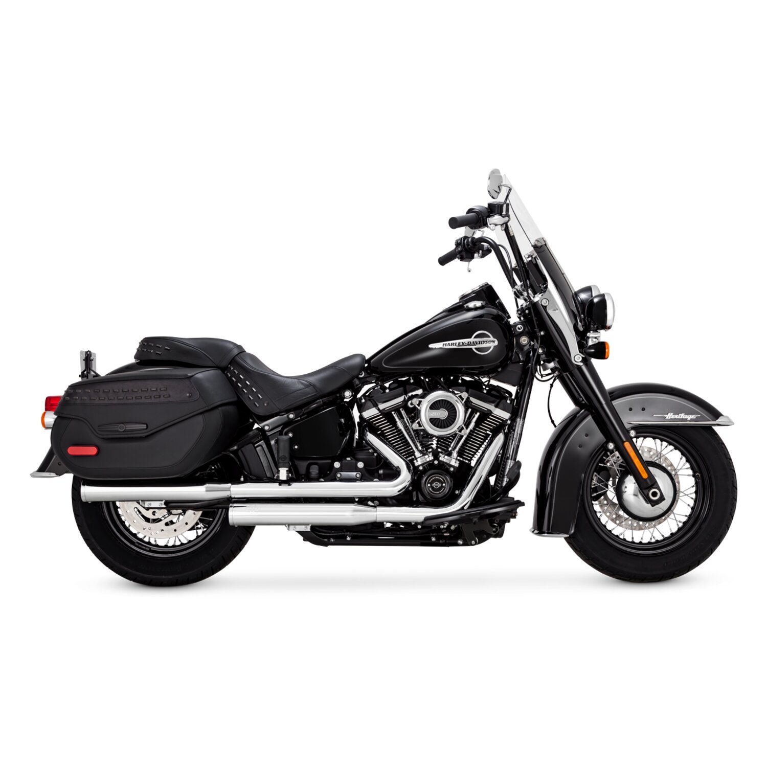 Vance & Hines, Eliminator 300 slip-on mufflers. PCX, Chrome
