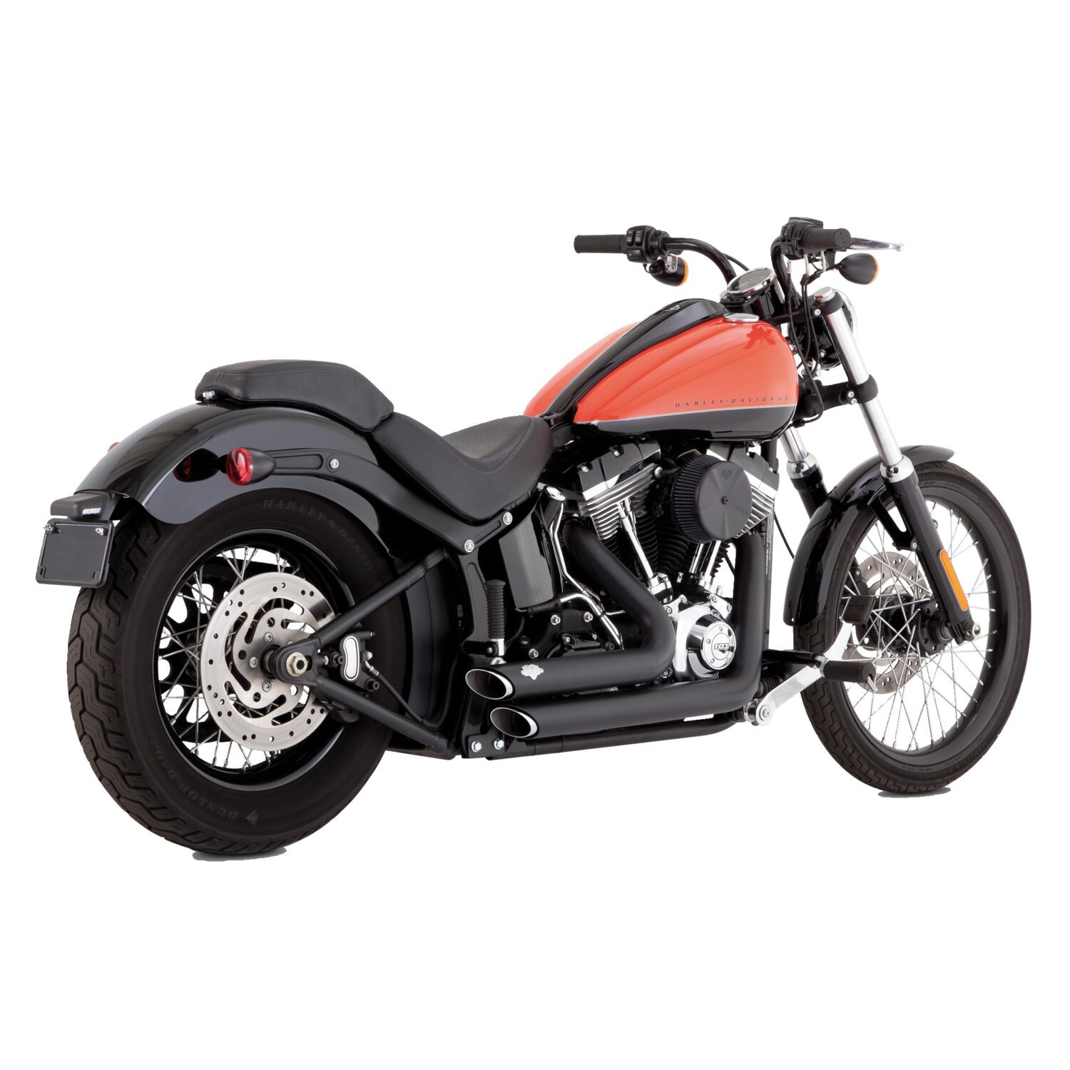 Vance & Hines, 2-1/2" shortshots staggered exh. PCX