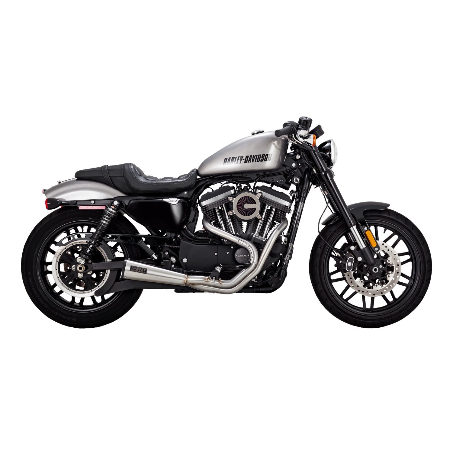 Vance & Hines, 2-1 upsweep exhaust. PCX, Brushed