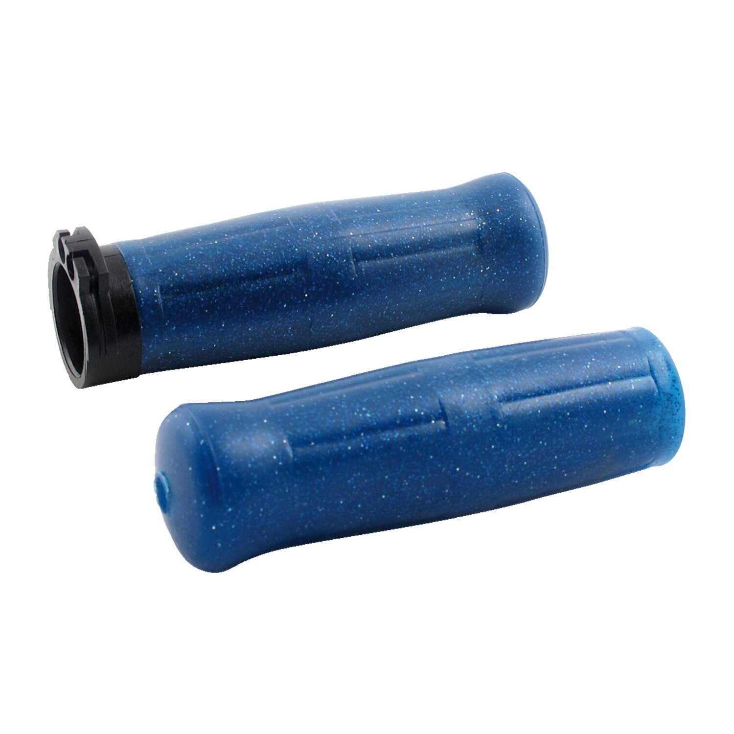 Avon Old School grips coke bottle look, blue sparkle