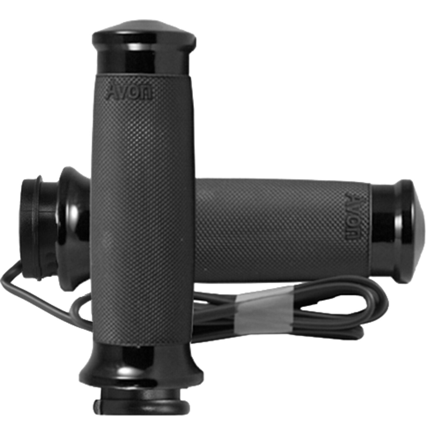 Avon, Heated Custom Contour Grips, Black Anodized , e- Throt
