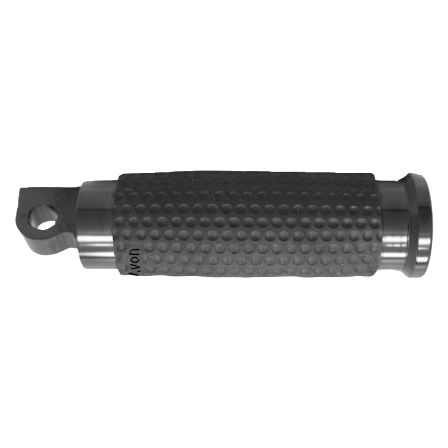 Avon Folding foot pegs Air Gel, black anodized, Matte