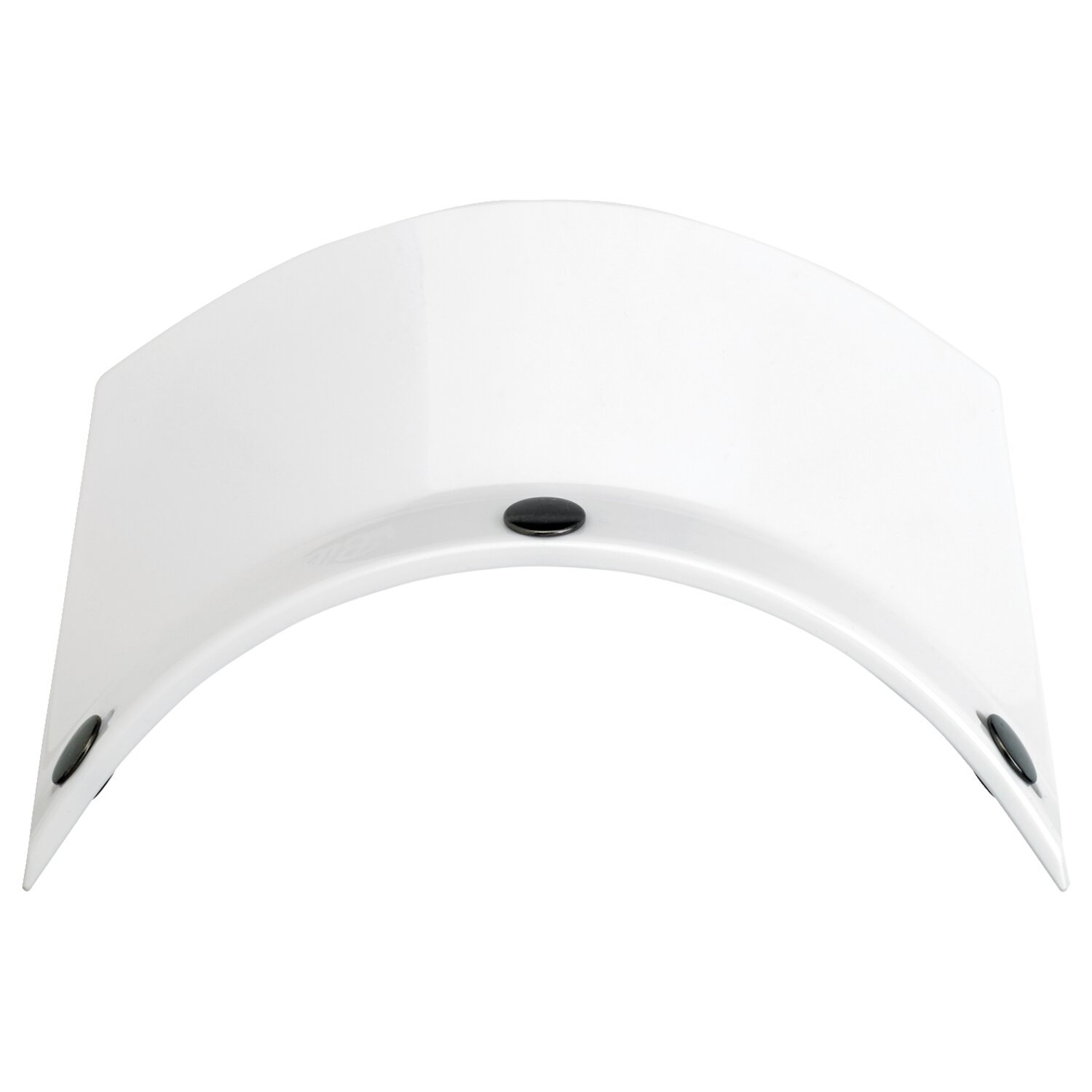 Biltwell Moto peak, White, Gloss