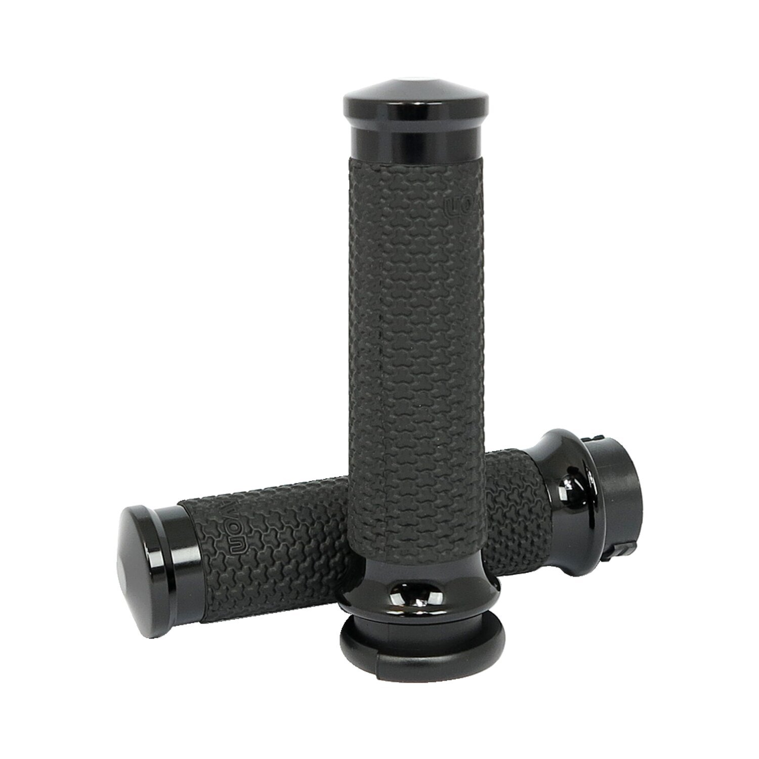 Avon, Memory Foam grip set. Small. Black anodized, Matte