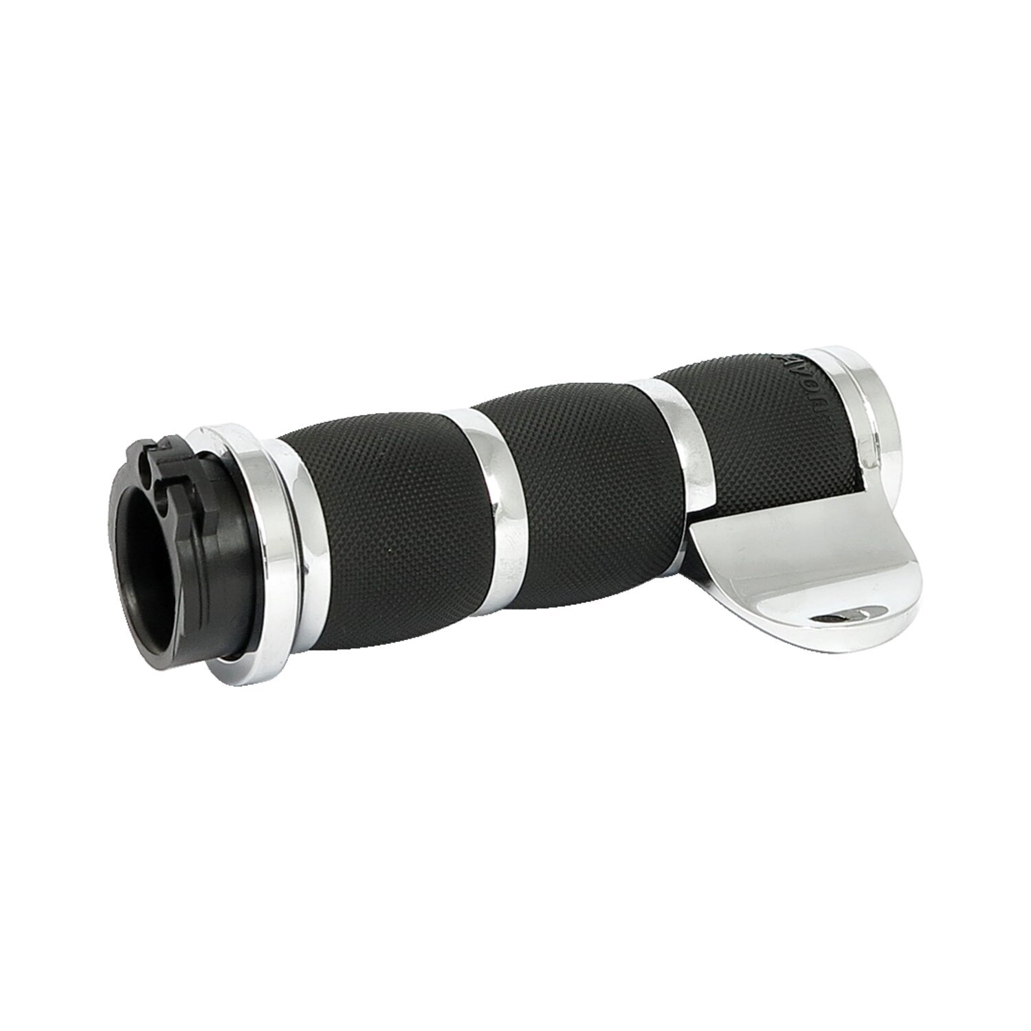 Avon throttle assist end cap Air Cushion, Chrome