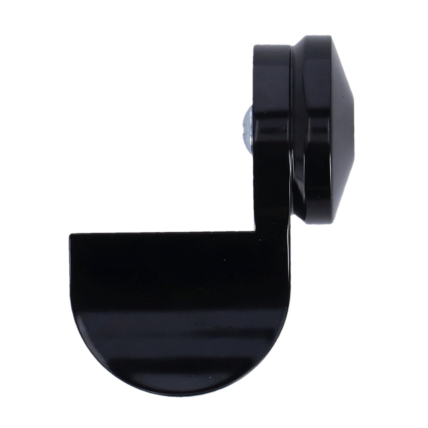 Avon throttle assist end cap Custom Contour, black anodized, Matte