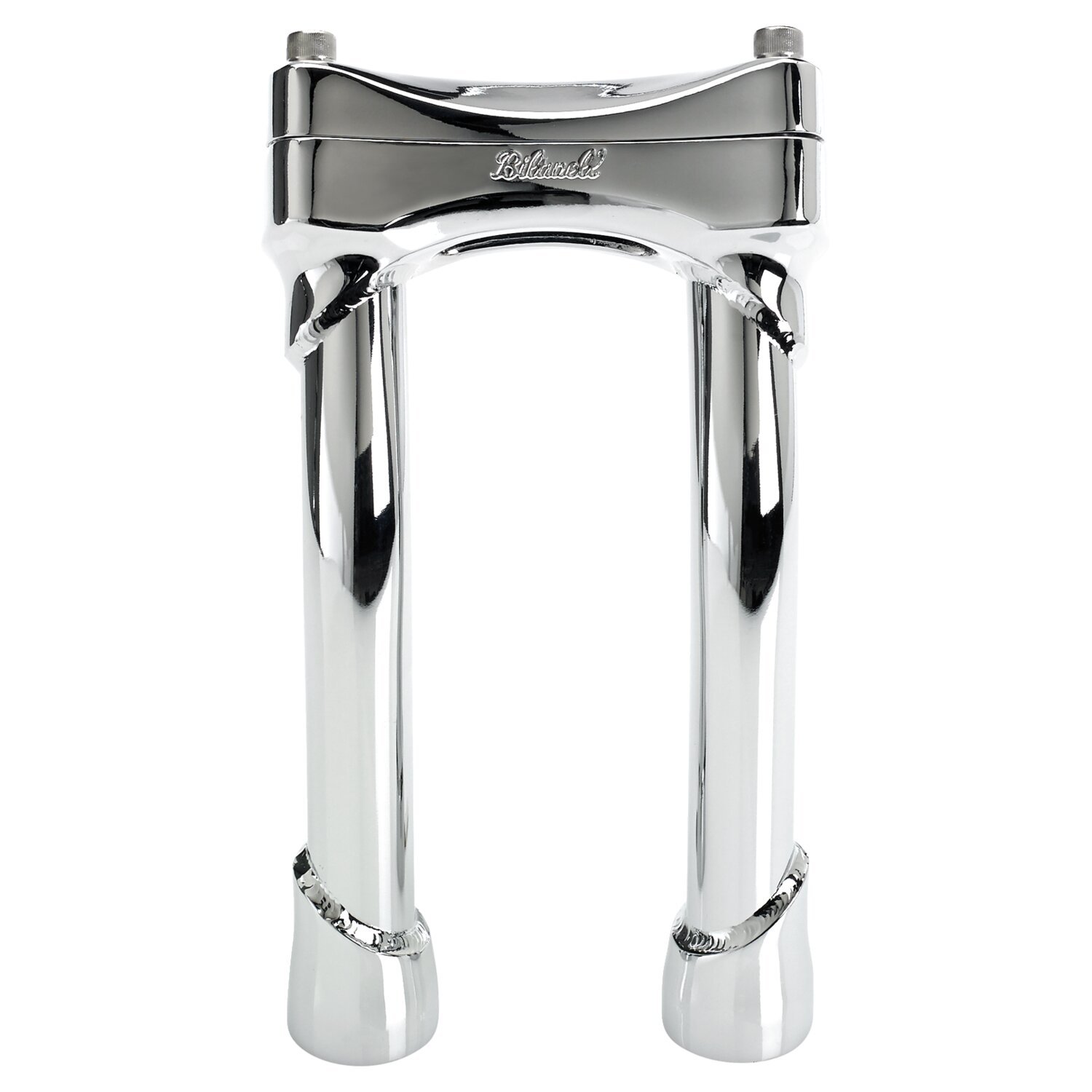 Biltwell, Murdock pullback risers 8, Silver, Chrome