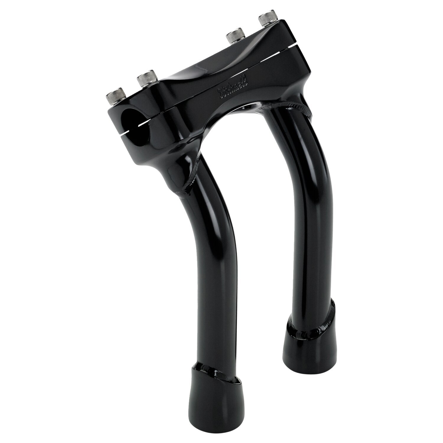 Biltwell, Murdock pullback risers 8, Black, Gloss