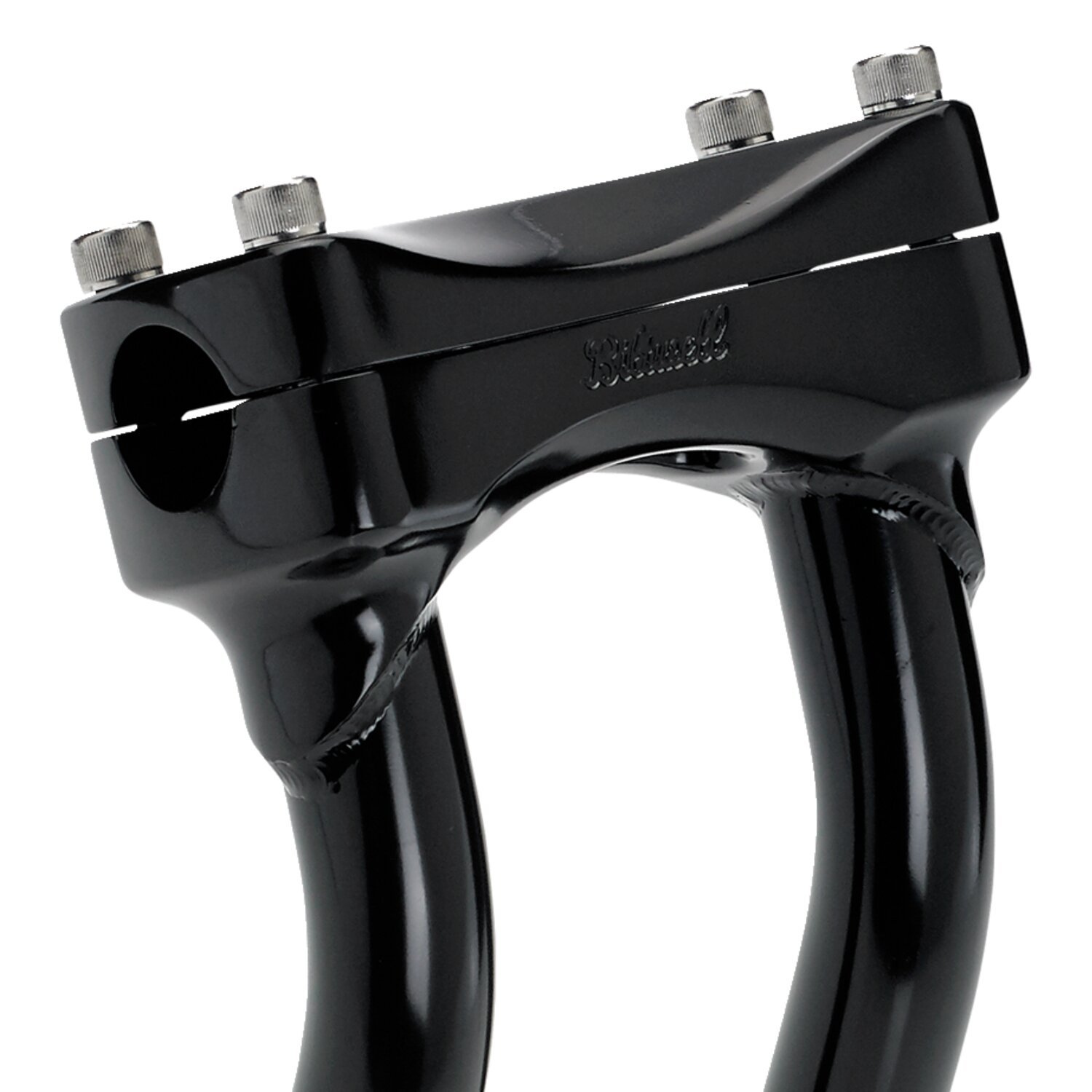 Biltwell, Murdock pullback risers 8, Black, Gloss