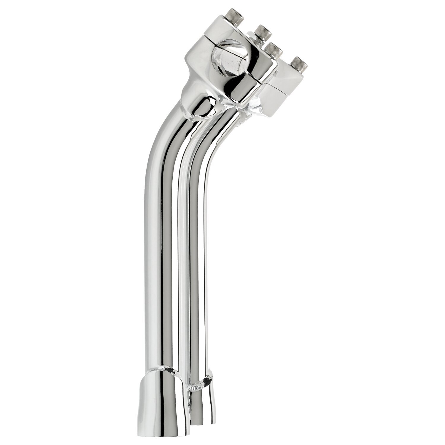 Biltwell, Murdock pullback risers 10, Silver, Chrome