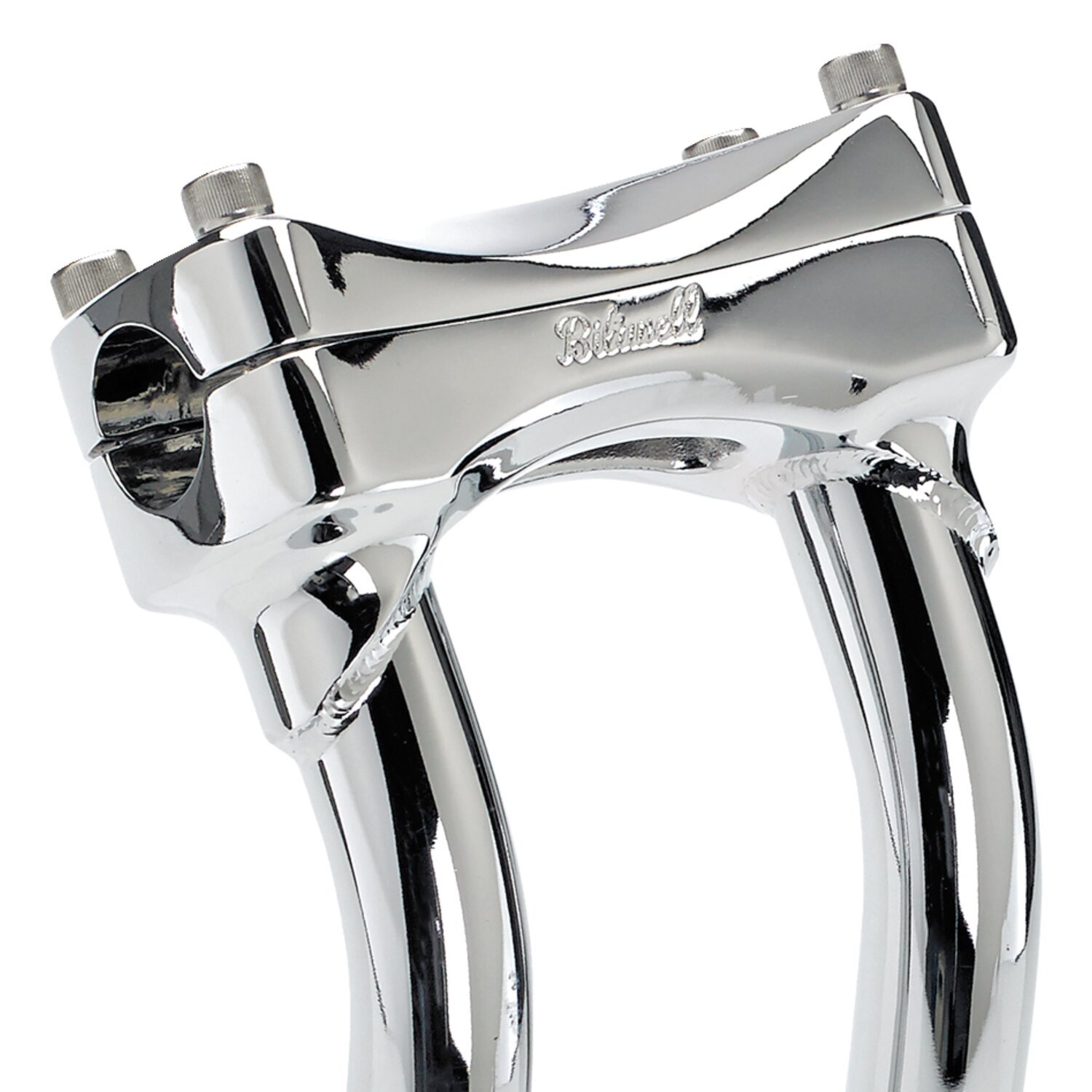 Biltwell, Murdock pullback risers 10, Silver, Chrome