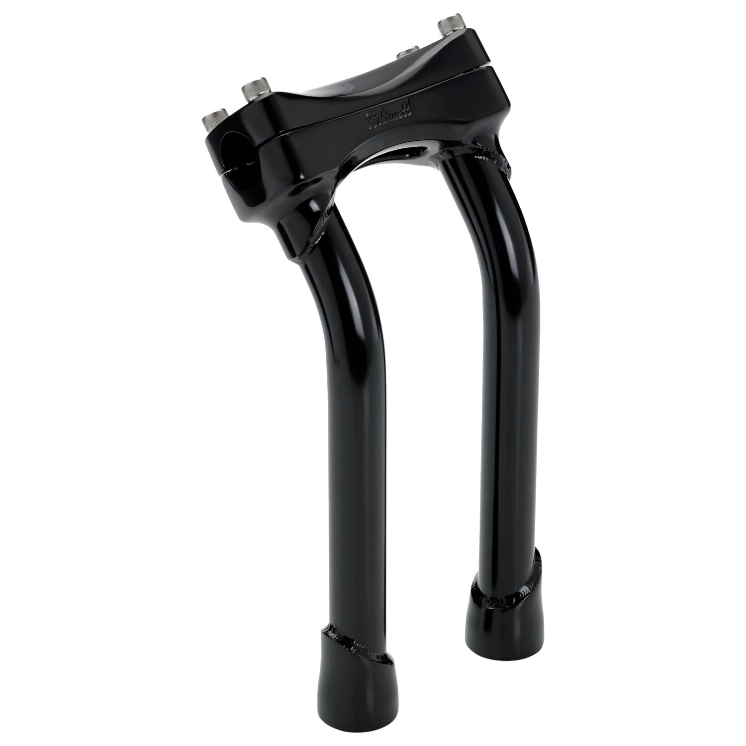 Biltwell Murdock pullback risers 10, Black, Gloss