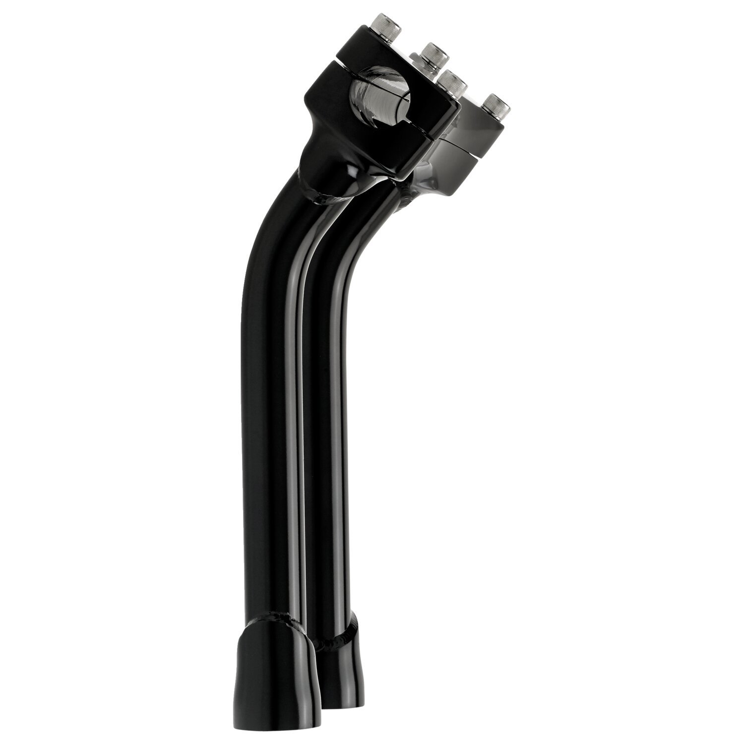Biltwell Murdock pullback risers 10, Black, Gloss
