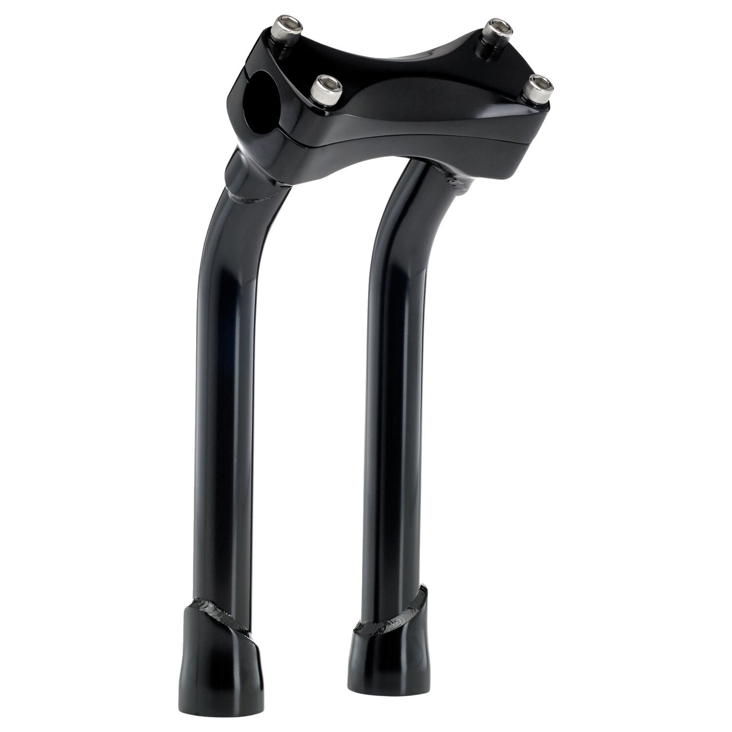 Biltwell Murdock pullback risers 10" black, Gloss