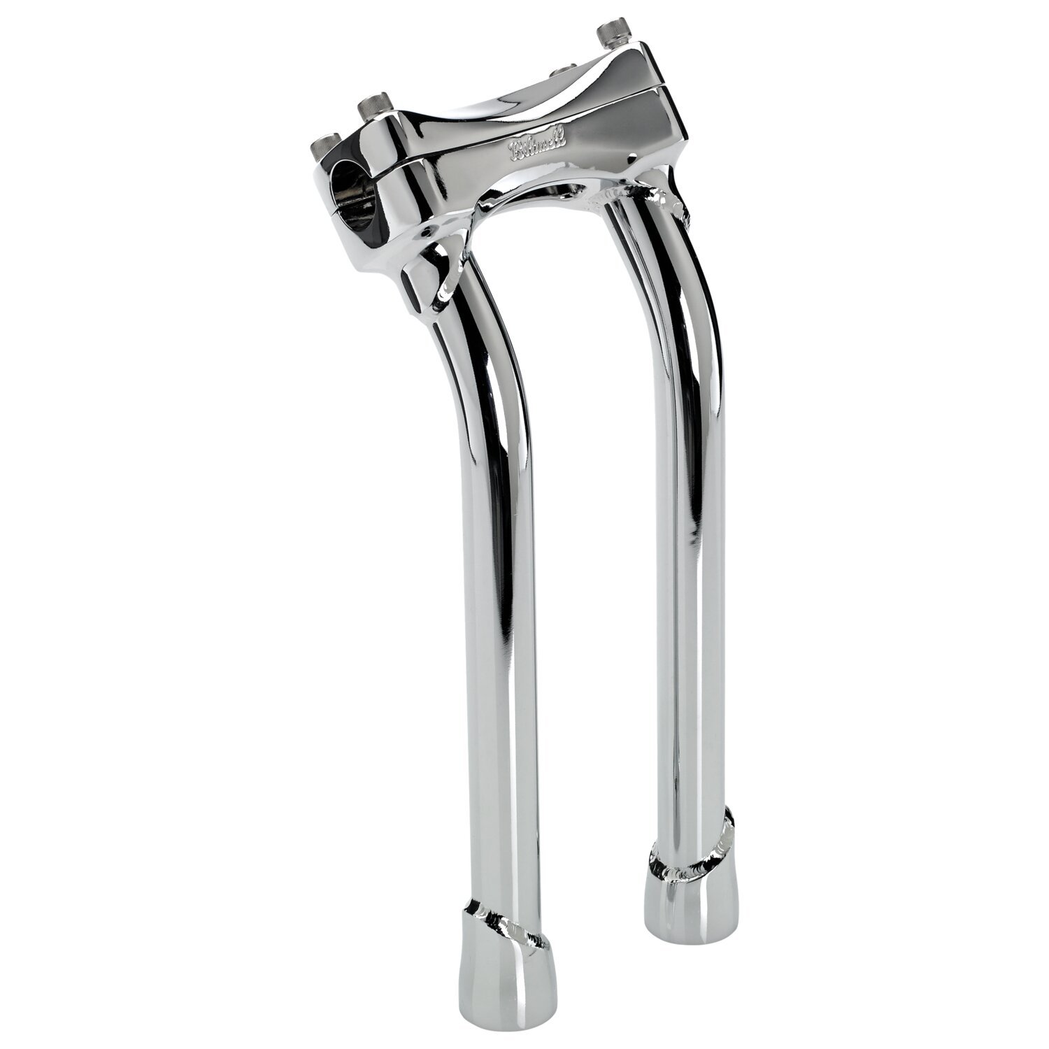 Biltwell, Murdock pullback risers 12, Silver, Chrome