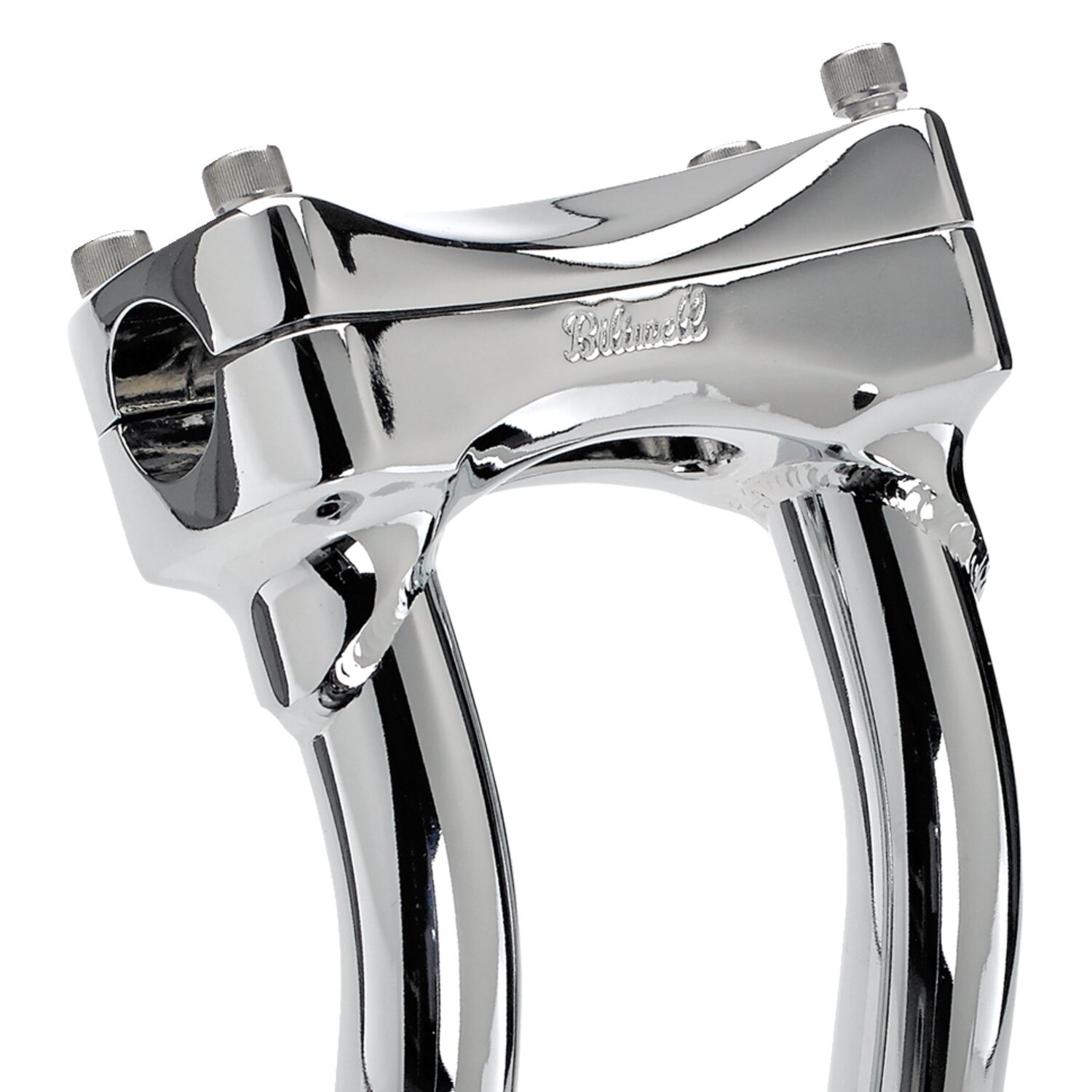 Biltwell, Murdock pullback risers 12, Silver, Chrome