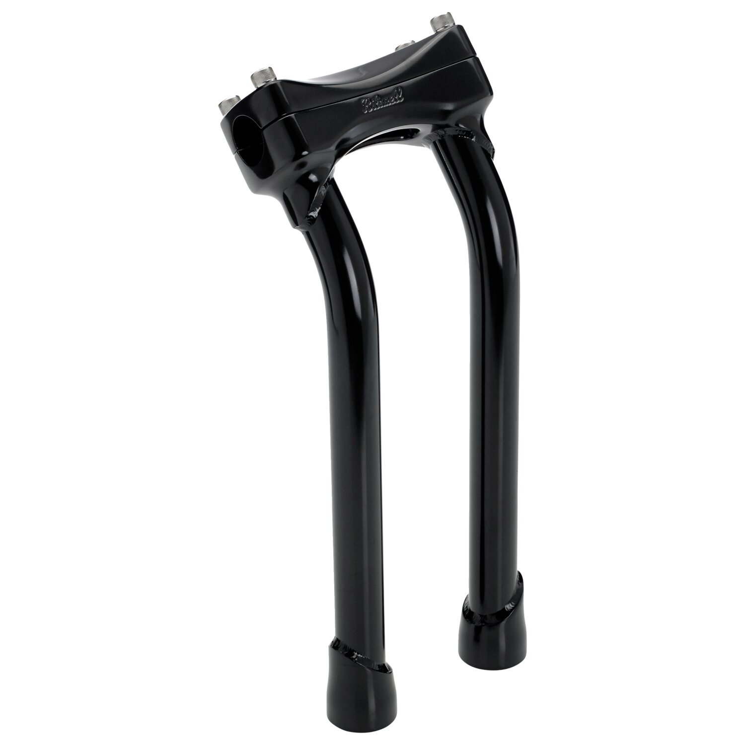 Biltwell Murdock pullback risers 12, Black, Gloss