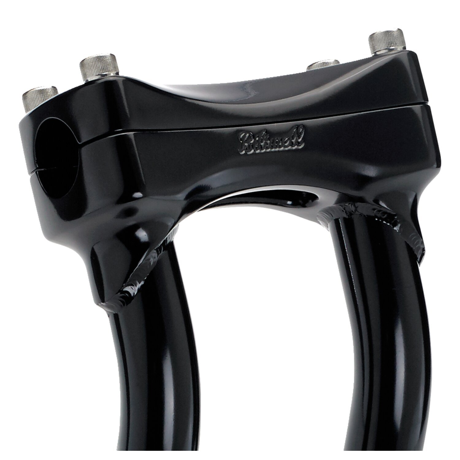Biltwell Murdock pullback risers 12, Black, Gloss