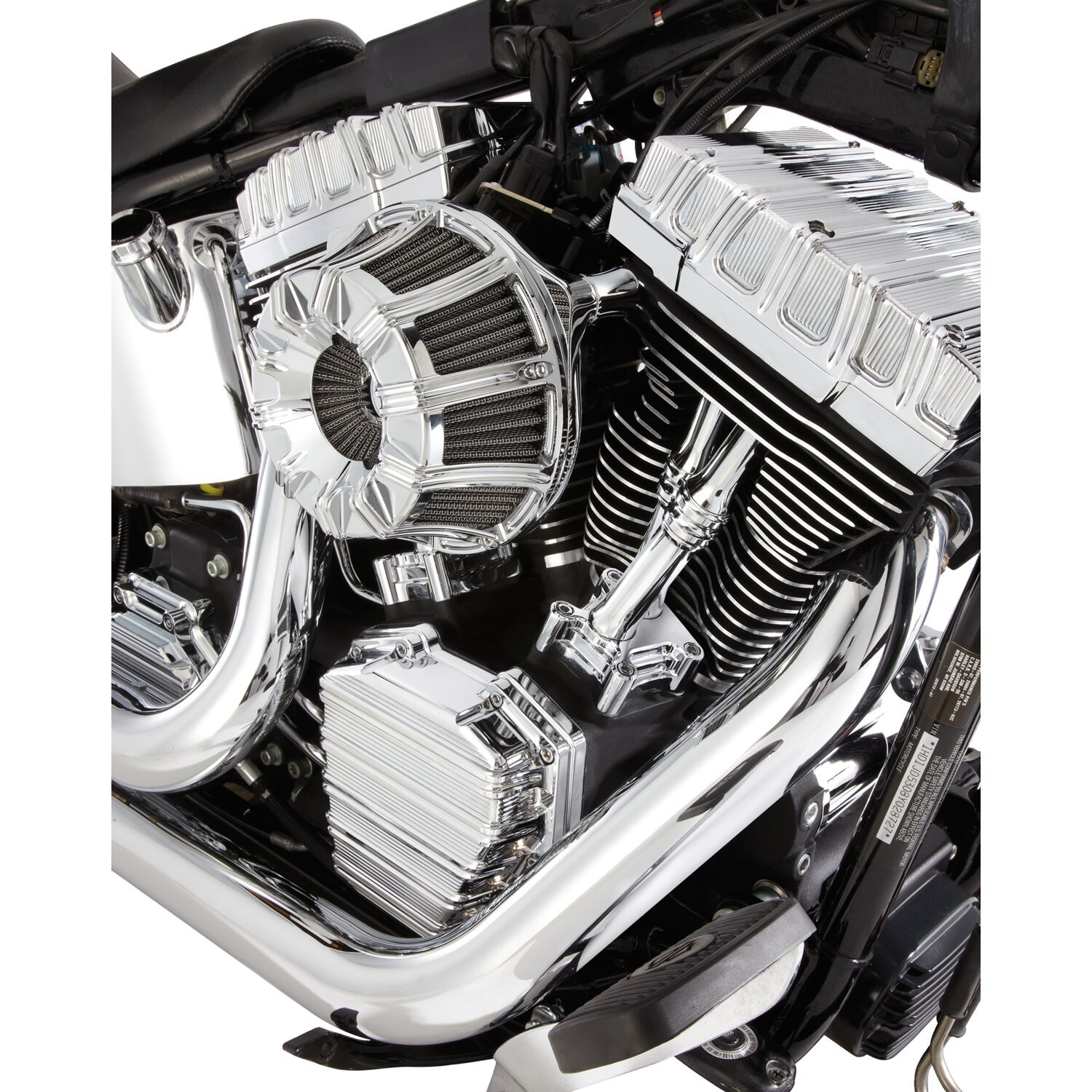 Arlen Ness, Twin Cam 10-gauge cam cover, Chrome