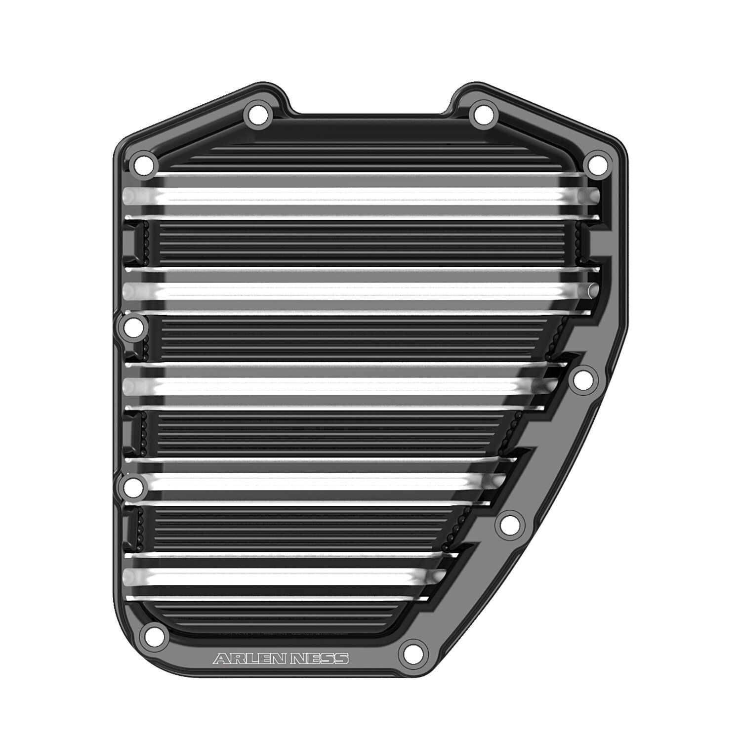 Arlen ness, Twin Cam 10-gauge cam cover, Black, Gloss