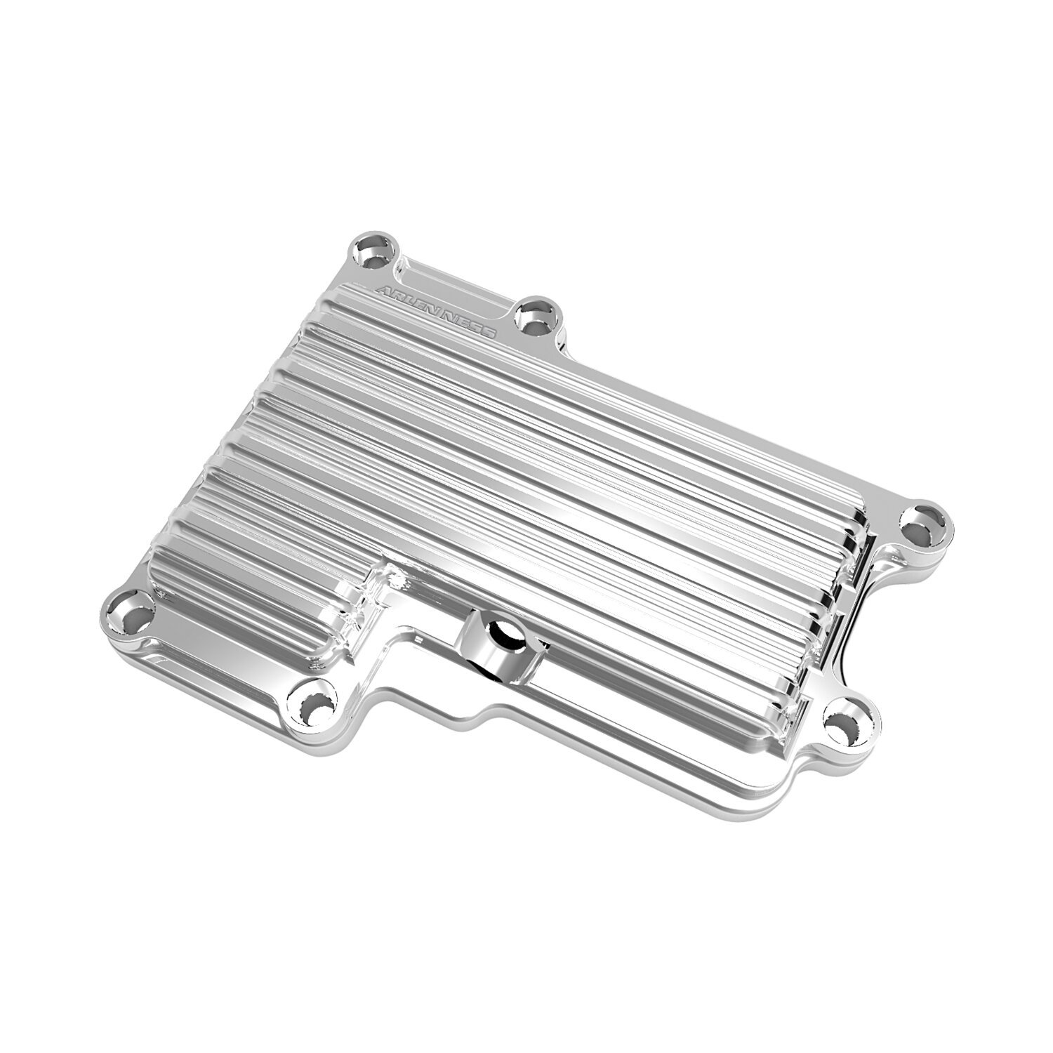 Arlen Ness, 10-gauge transm. top cover, Chrome