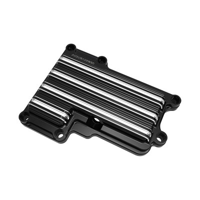 Black anodized; CNC machined forged 6061-T6 billet aluminum; incl. hardware & gaskets
