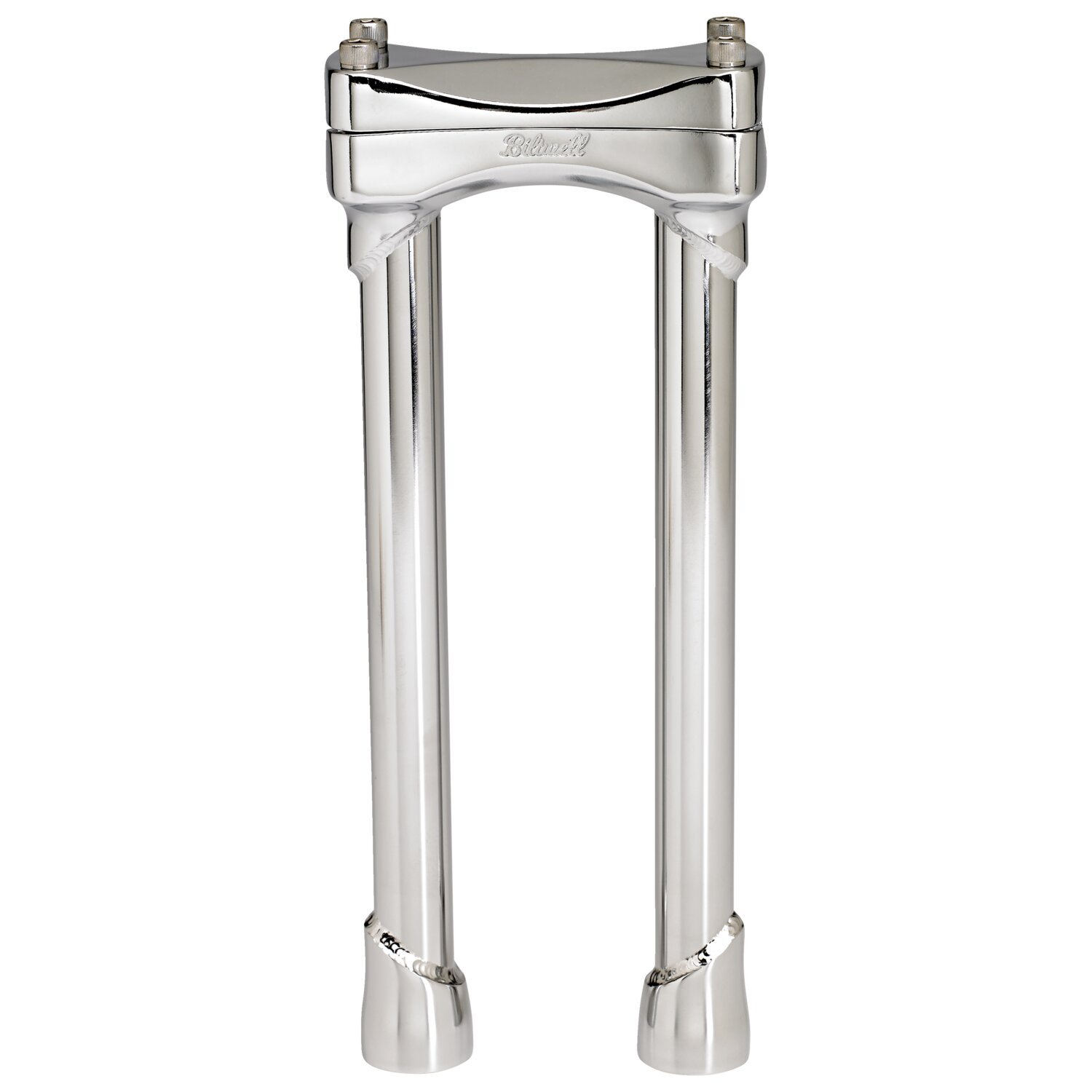 Biltwell Murdock risers 12, Silver, Chrome