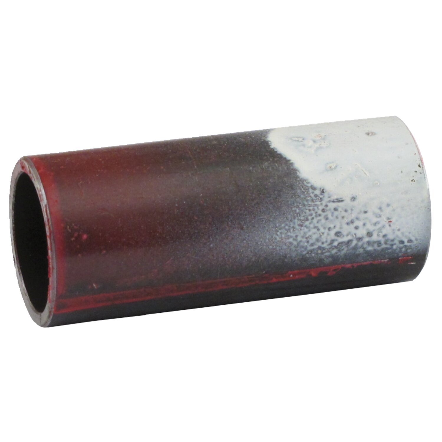 Wheel spacer red & white 2.162"