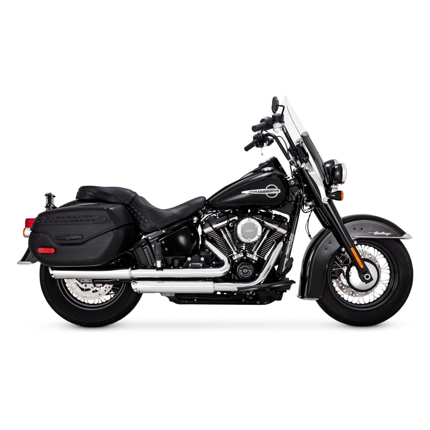 Vance & Hines, 3" twin slash slip-on PCX mufflers