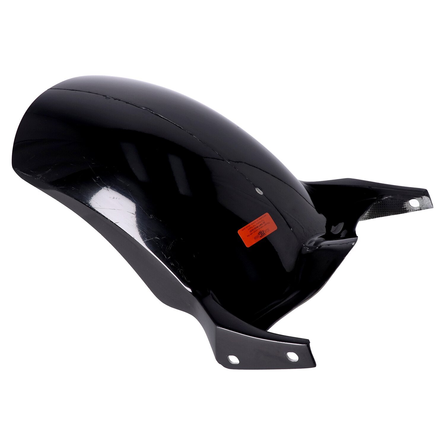 Killer Custom, solo seat rear fender 'Short Oval', Unpainted, Raw