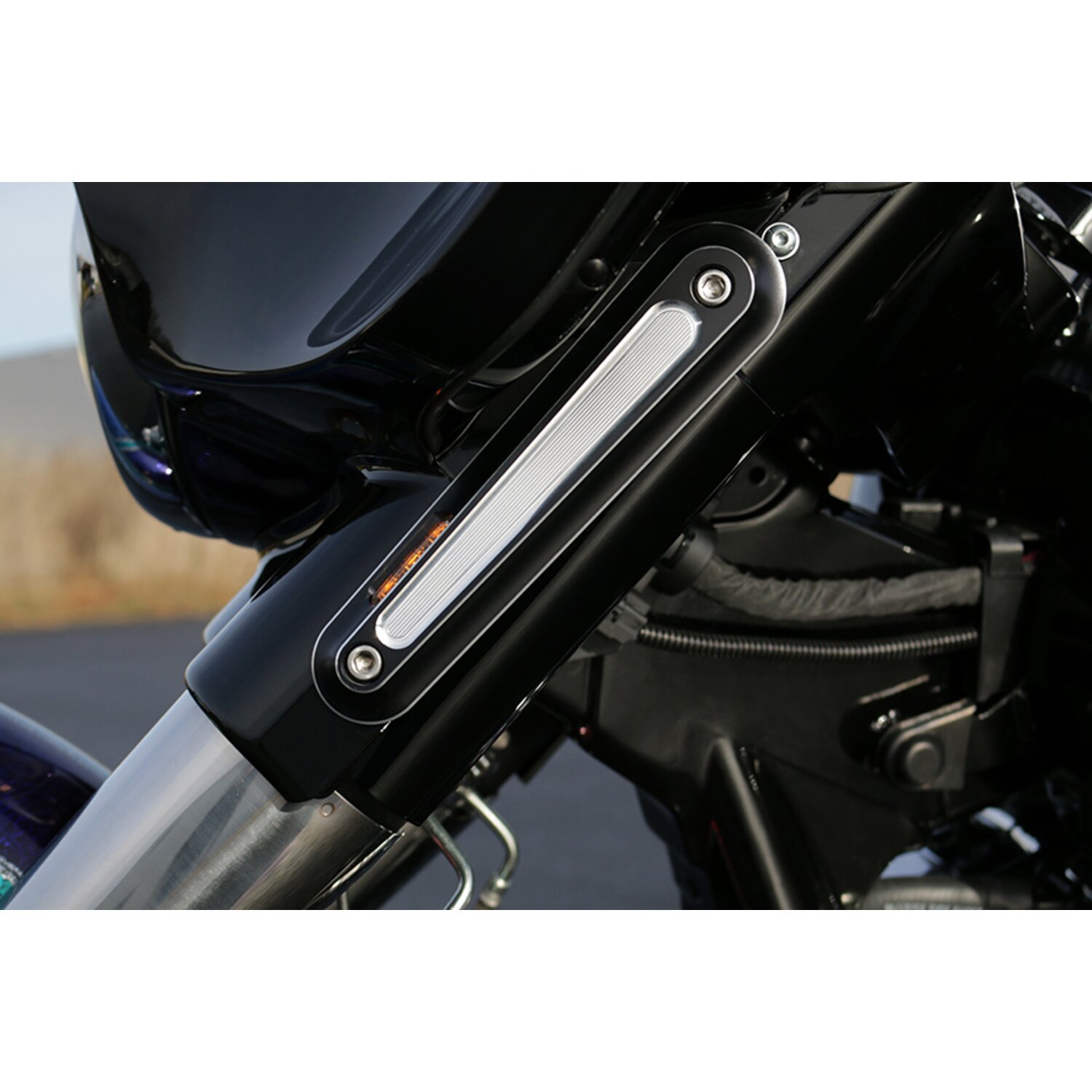 Kodlin, Legit Elypse front turn signals, Black, Matte