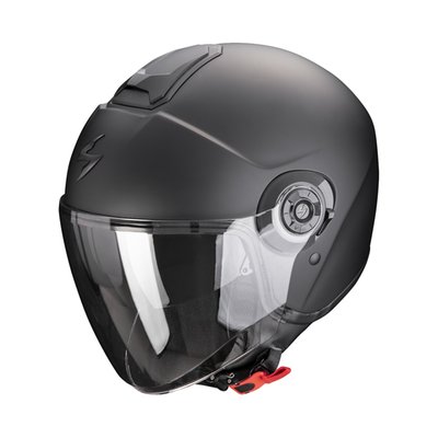 The Scorpion EXO-City was designed to offer a modern, protective, practical, and functional product for those riders that need more than just a normal jet helmet. The face shield is specially extended in length for serious wind blocking, and the internal drop down Speedview® sun visor protects the rider from excessive UV light and washable KwikWick®C liner will keep you comfortable and fresh with its moisture-wicking properties. The helmet is ECE R22.06 approved.