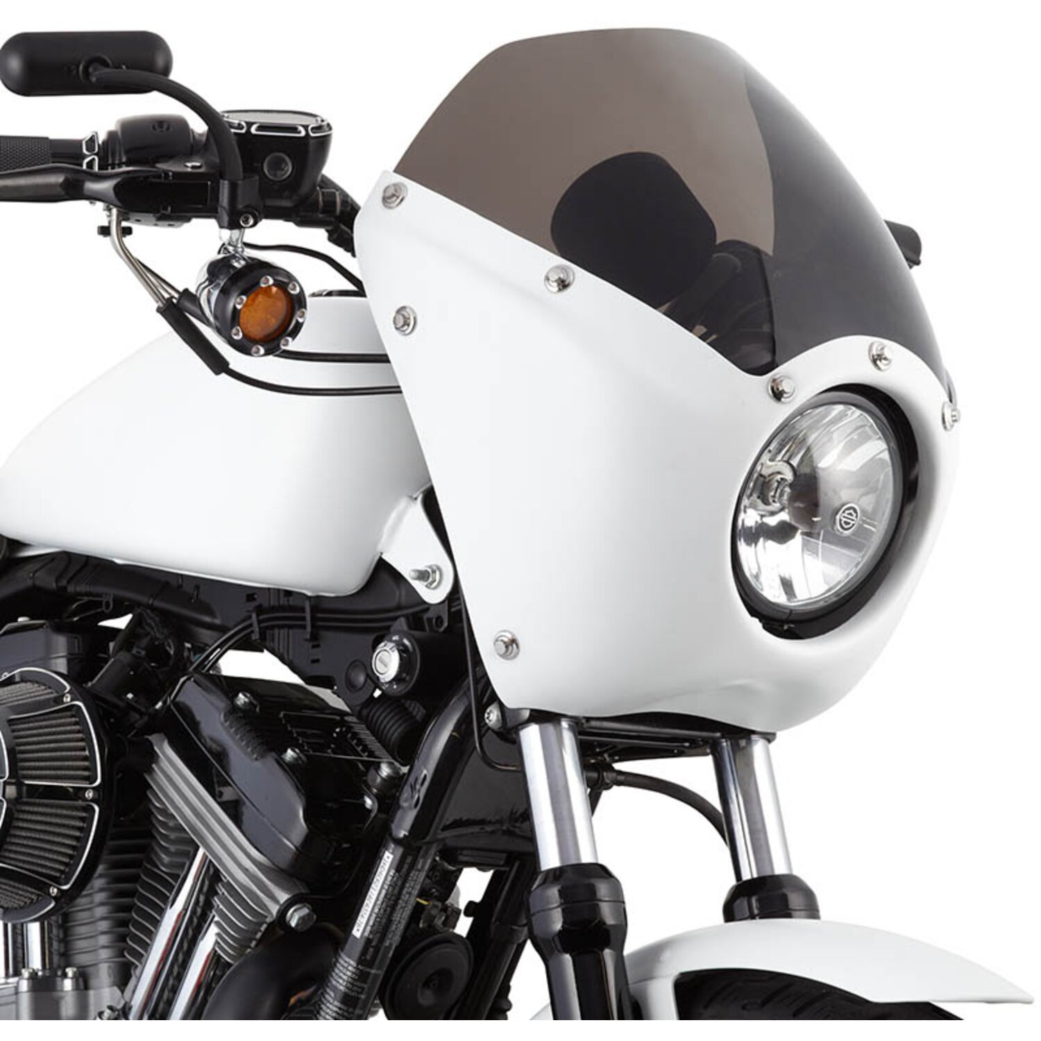 Ness, Bolt-on Nightster fairing kit, Black, Gloss