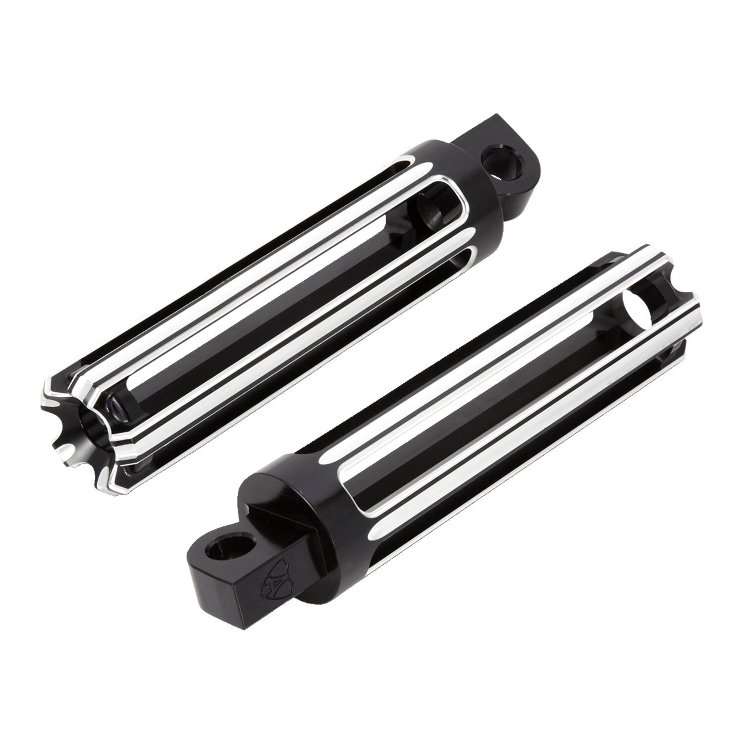 Arlen Ness, 10-Gauge foot pegs, Black