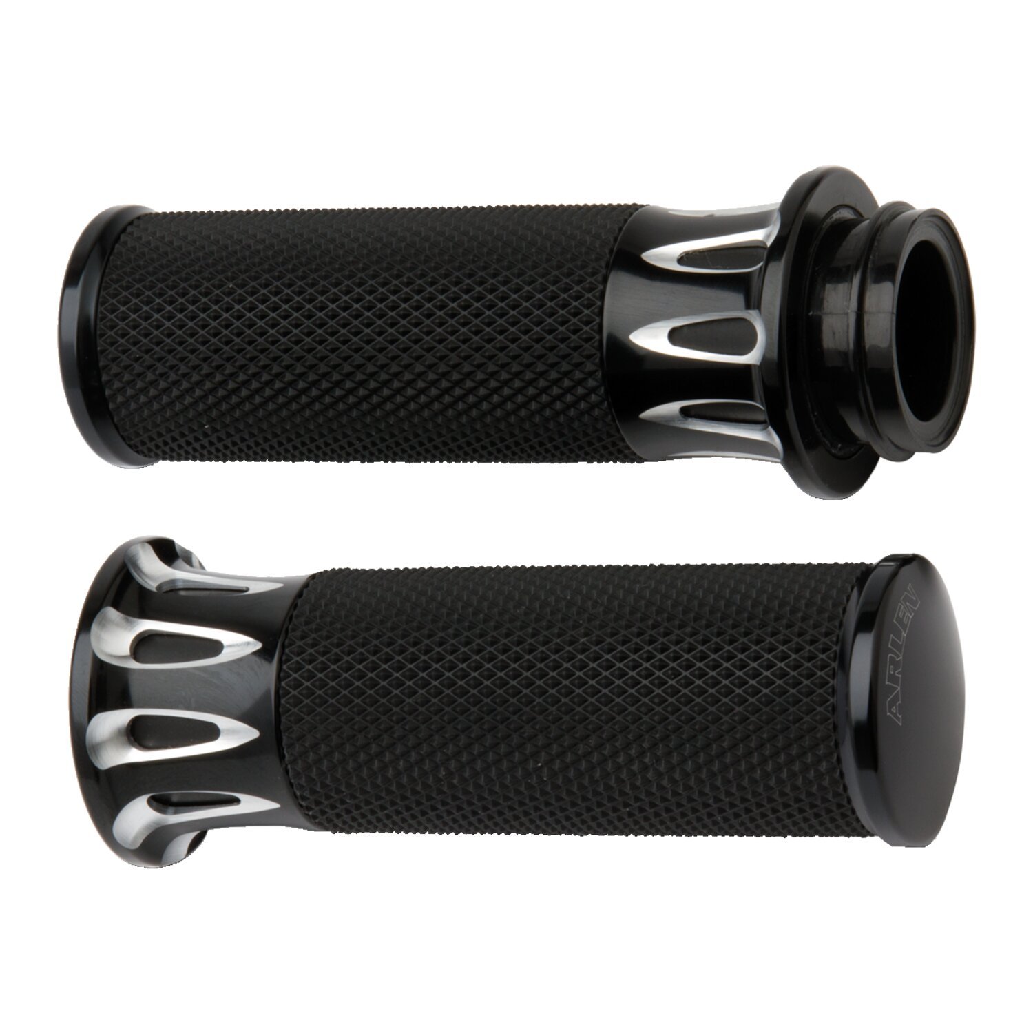 Arlen Ness, Fusion billet deep cut rankenos, juodos