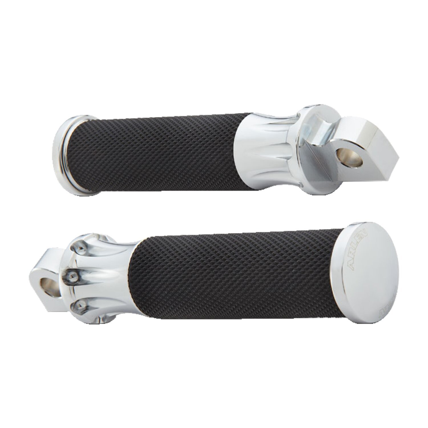Arlen Ness, Fusion foot pegs. Deep Cut, Chrome