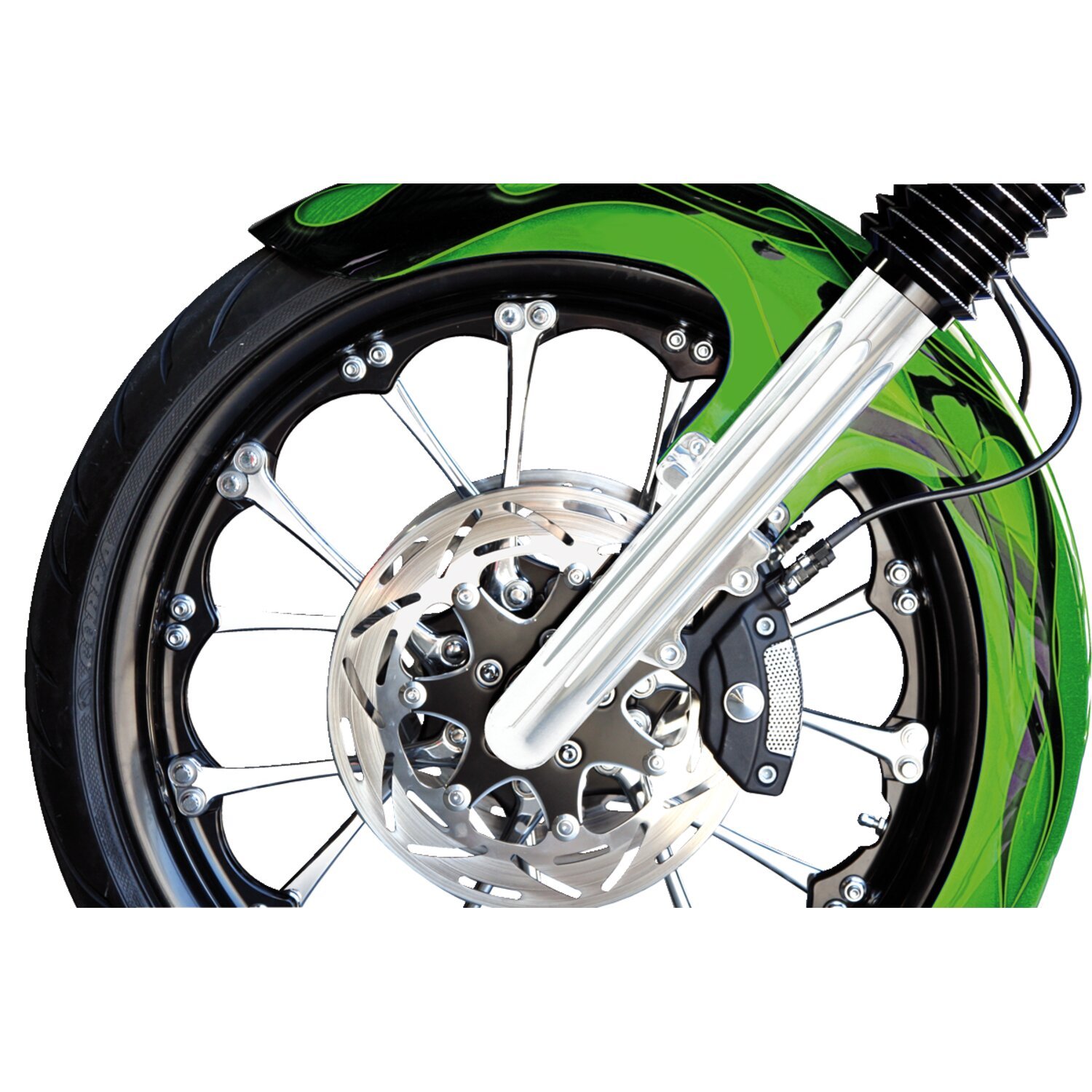 Arlen Ness, Hot legs dual disc deep cut