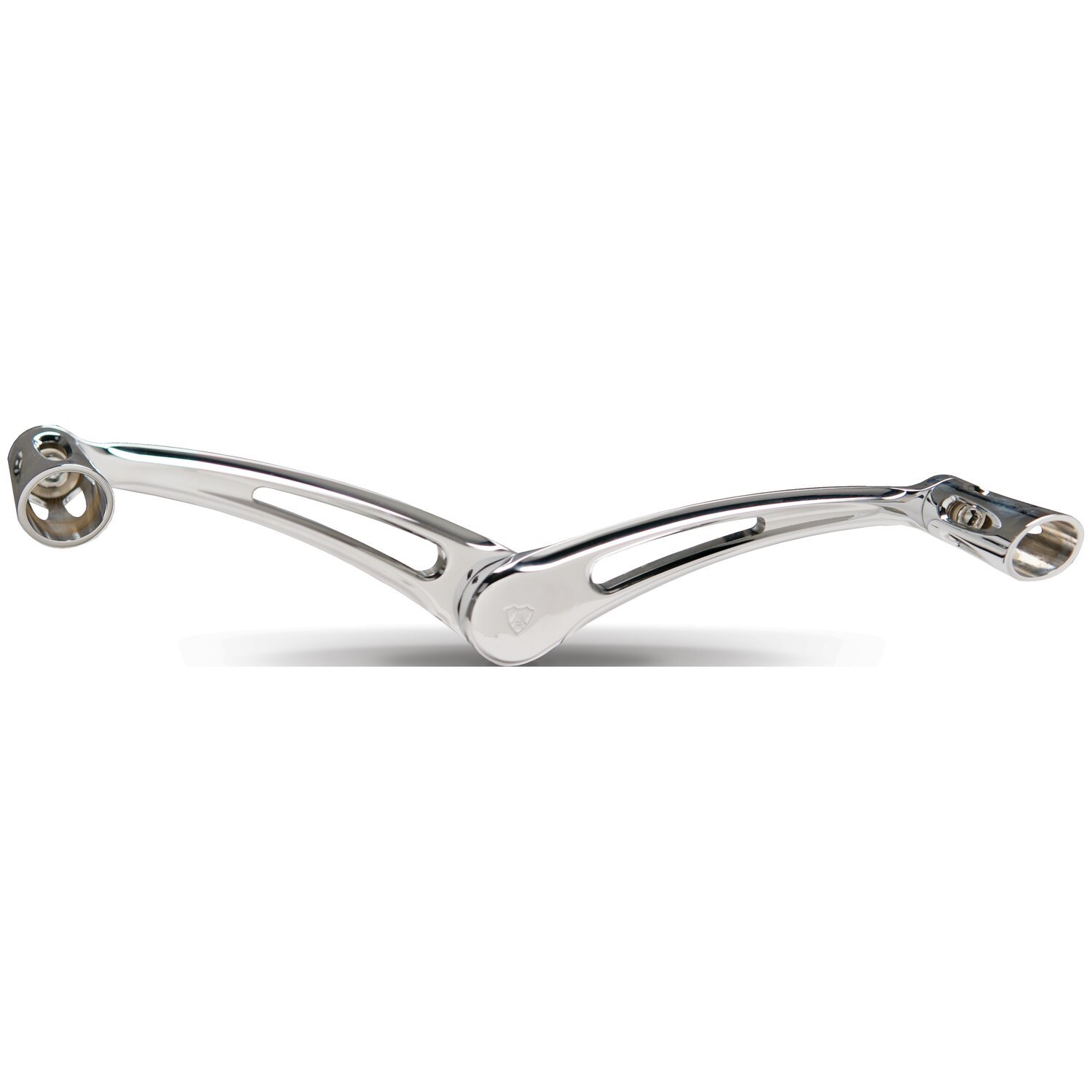 Arlen Ness, heel/toe shift arm kit. Deep Cut, Chrome