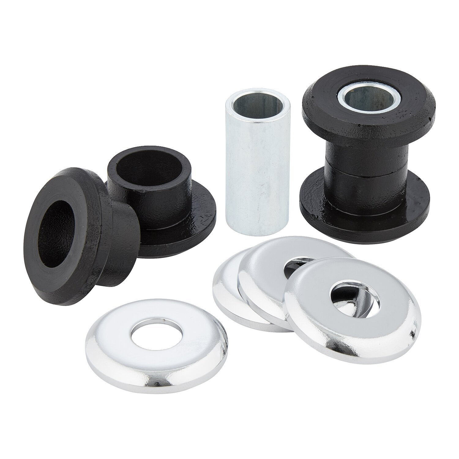Arlen Ness, handlebar dampening kit. Harder. Chrome washers