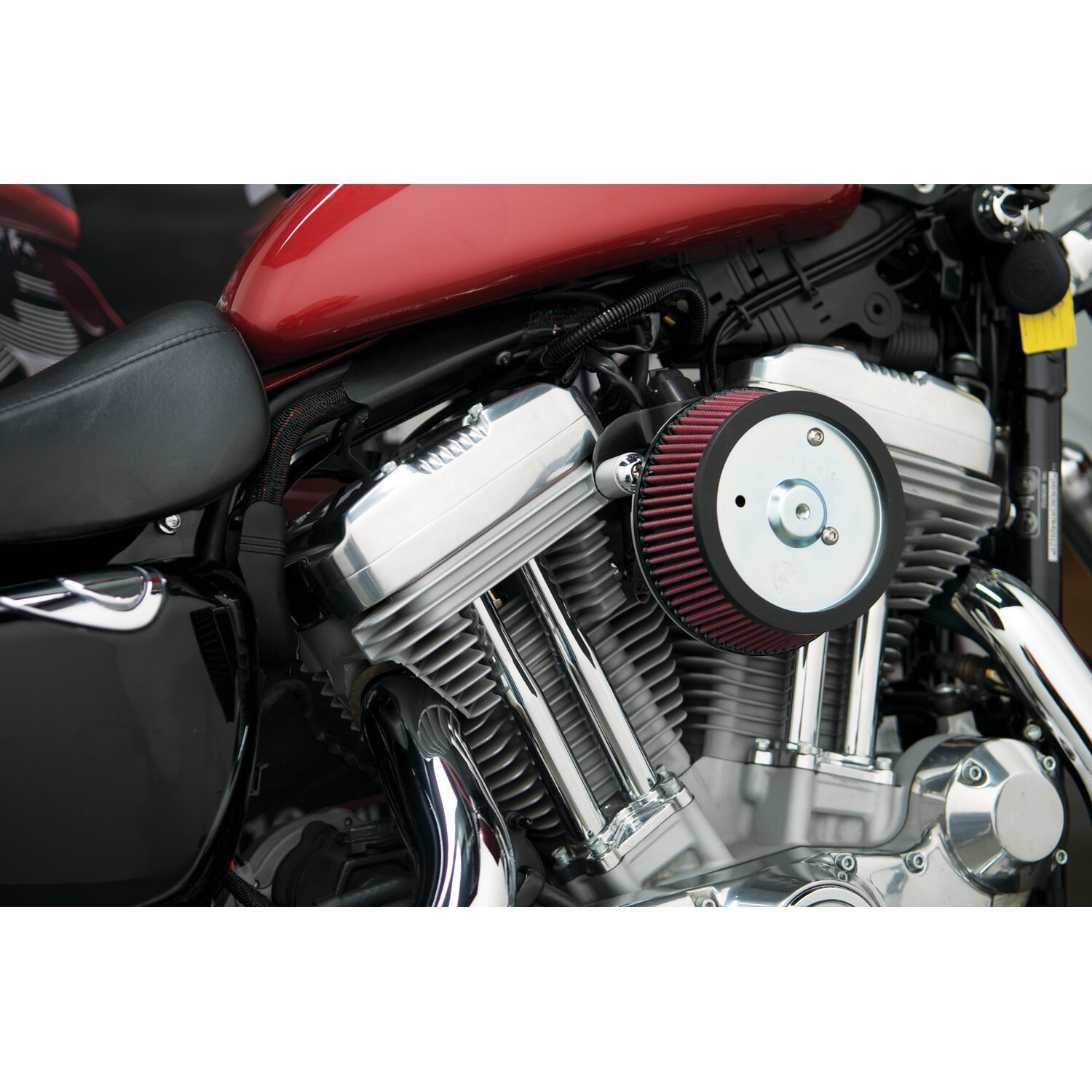 Arlen Ness, Stage 1 Big Sucker air cleaner kit. Custom cover