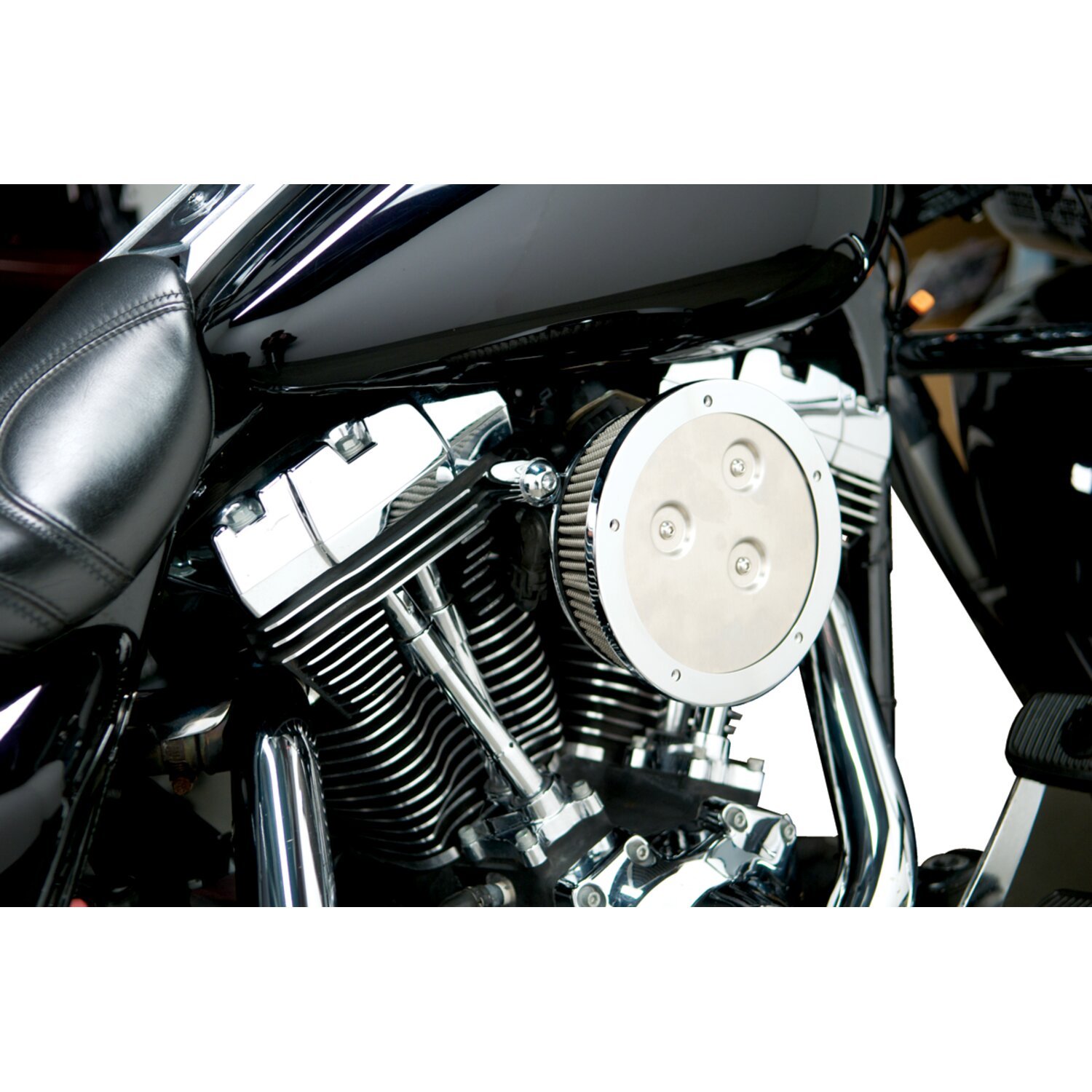 Arlen Ness, Stage 1 Derby Sucker air cleaner kit, Chrome